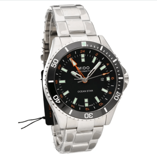 Mido Ocean Star M026.629.11.051.01 44mm Stainless steel Black