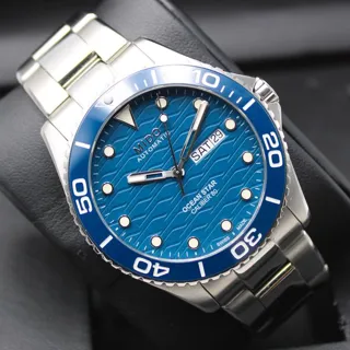 Mido Ocean Star M042.430.11.041.00 42.5mm Stainless steel Blue