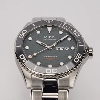 Mido Ocean Star M042.430.11.081.00 42.5mm Stainless steel Gray