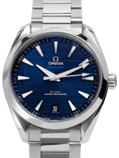 Omega Aqua Terra 220.10.41.21.03.001 41mm Stainless steel Blue