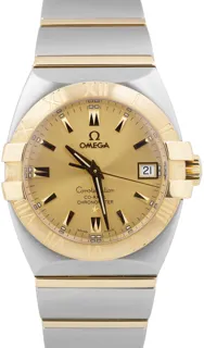 Omega Constellation 123.20.35.20.08.001 Stainless steel and 18k yellow gold Golden