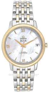 Omega De Ville 424.20.33.20.05.001 Yellow gold White