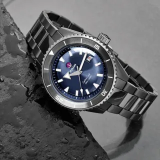 Rado Captain Cook R32145208 Ceramic and Stainless steel Blue