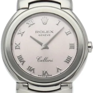 Rolex Cellini 6621/9 23.6mm White gold Pink