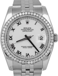 Rolex Datejust 116234 Stainless steel White