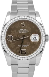 Rolex Datejust 116244 Stainless steel Brown