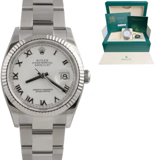 Rolex Datejust 126234 Stainless steel White