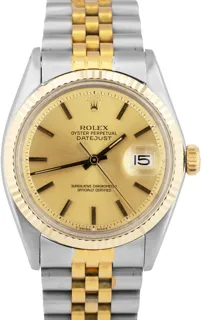 Rolex Datejust 1601 Stainless steel Champagne