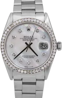 Rolex Datejust 16030 Stainless steel White