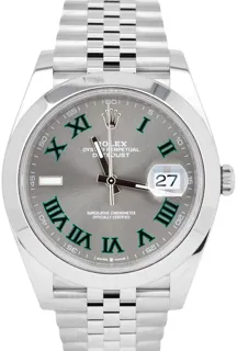 Rolex Datejust 41 126300 Stainless steel Gray