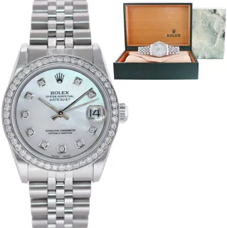 Rolex Datejust 68240 Stainless steel White