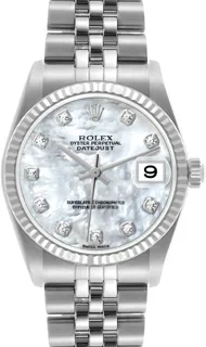 Rolex Datejust 78274 Stainless steel White