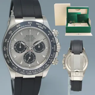 Rolex Daytona Cosmograph 116519LN 40mm White gold Luminous (Chromalight) Silver Panda