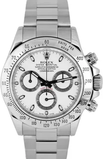 Rolex Daytona Cosmograph 116520 Stainless steel White