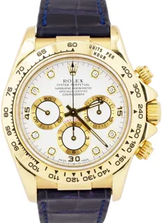 Rolex Daytona Cosmograph 16518 40mm Yellow gold White