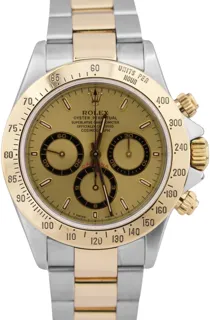 Rolex Daytona Cosmograph 16523 Stainless steel and 18k yellow gold Champagne