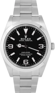 Rolex Explorer I 214270 Stainless steel Black