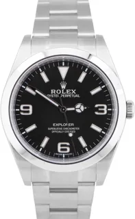 Rolex Explorer I 214270 Stainless steel Black