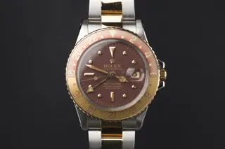 Rolex GMT-Master 16753 40mm Stainless steel and 18k yellow gold brown