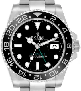 Rolex GMT-Master II 116710LN Stainless steel Black