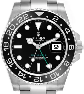 Rolex GMT-Master II 116710LN Stainless steel Black