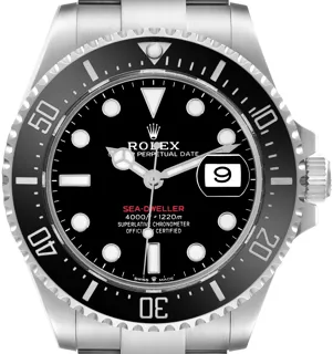 Rolex Sea-Dweller 126600 Stainless steel Black