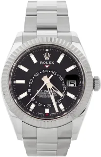 Rolex Sky-Dweller 326934 42mm Stainless steel Black