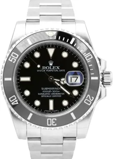 Rolex Submariner Date 116610LN Stainless steel Black