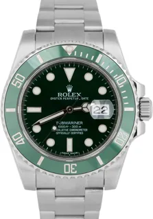 Rolex Submariner Hulk 116610LV Stainless steel Green