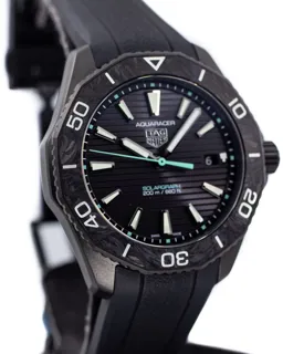 TAG Heuer Aquaracer WBP1112.FT6199 40mm Black DLC Black