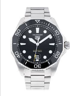 TAG Heuer Aquaracer WBP201A.BA0632 43mm Stainless steel Black