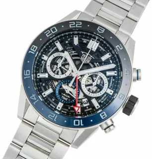 TAG Heuer Carrera CBG2A1Z.BA0658 45mm Ceramic and Stainless steel Black