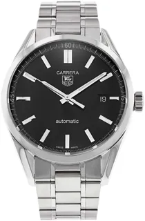 TAG Heuer Carrera WV211B.BA0787 Stainless steel Black