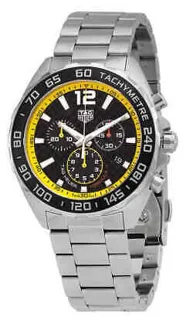 TAG Heuer Formula 1 CAZ101AC.BA0842 43mm Stainless steel Black