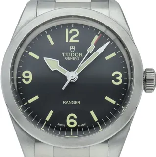 Tudor Ranger M79950-0001 39mm Stainless steel Black