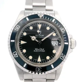 Tudor Submariner 79090 40mm Stainless steel Black