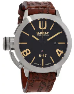 U-Boat Classico 8105 Stainless steel Black