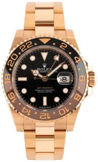 Rolex GMT-Master 126715CHNR 40mm Everose Gold Black