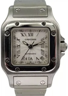 Cartier Santos Galbée Stainless steel Silver