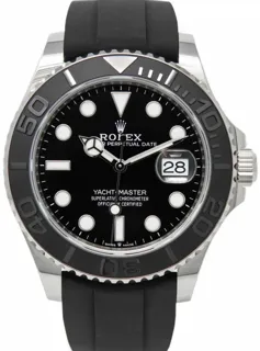 Rolex Yacht-Master 42 226659 42mm 18 Karat White Gold Black