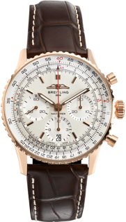 Breitling Navitimer B01 Chronograph RB0139 41mm Rose gold Silver