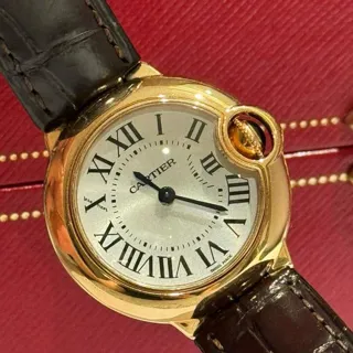 Cartier Ballon Bleu 28mm WGBB0007 28mm Rose gold Silver