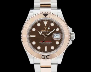 Rolex Yacht-Master 126621 40mm 18K Everose gold$stainless steel Brown