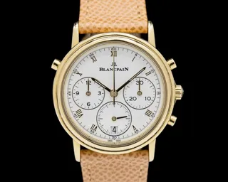 Blancpain Villeret 1186-1418-55 Yellow gold White