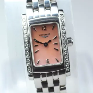 Longines DolceVita L5.158.0 16mm Stainless steel Pink