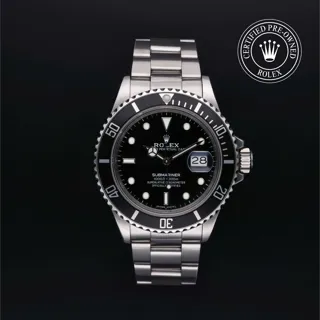 Rolex Submariner 16800 40mm Stainless steel Black