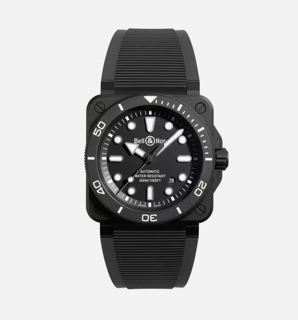 Bell & Ross Instruments BR03A-BL-CE/SRB 42mm Black ceramic Black