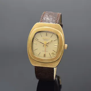 Eterna Sonic 41mm 18k yellow gold Champagne