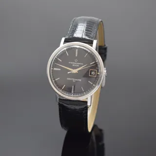 Eterna Centenaire 35mm Stainless steel Black