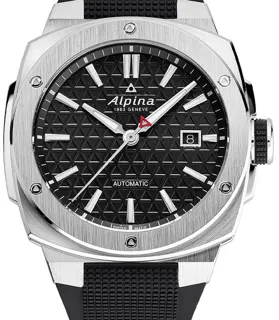 Alpina Alpiner AL-525B4AE6 41mm Stainless steel Black